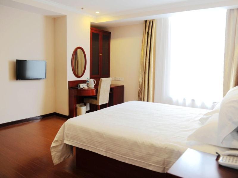 Greentree Inn Hebei Qinhuangdao Peace Avenue Express Hotel Exterior foto