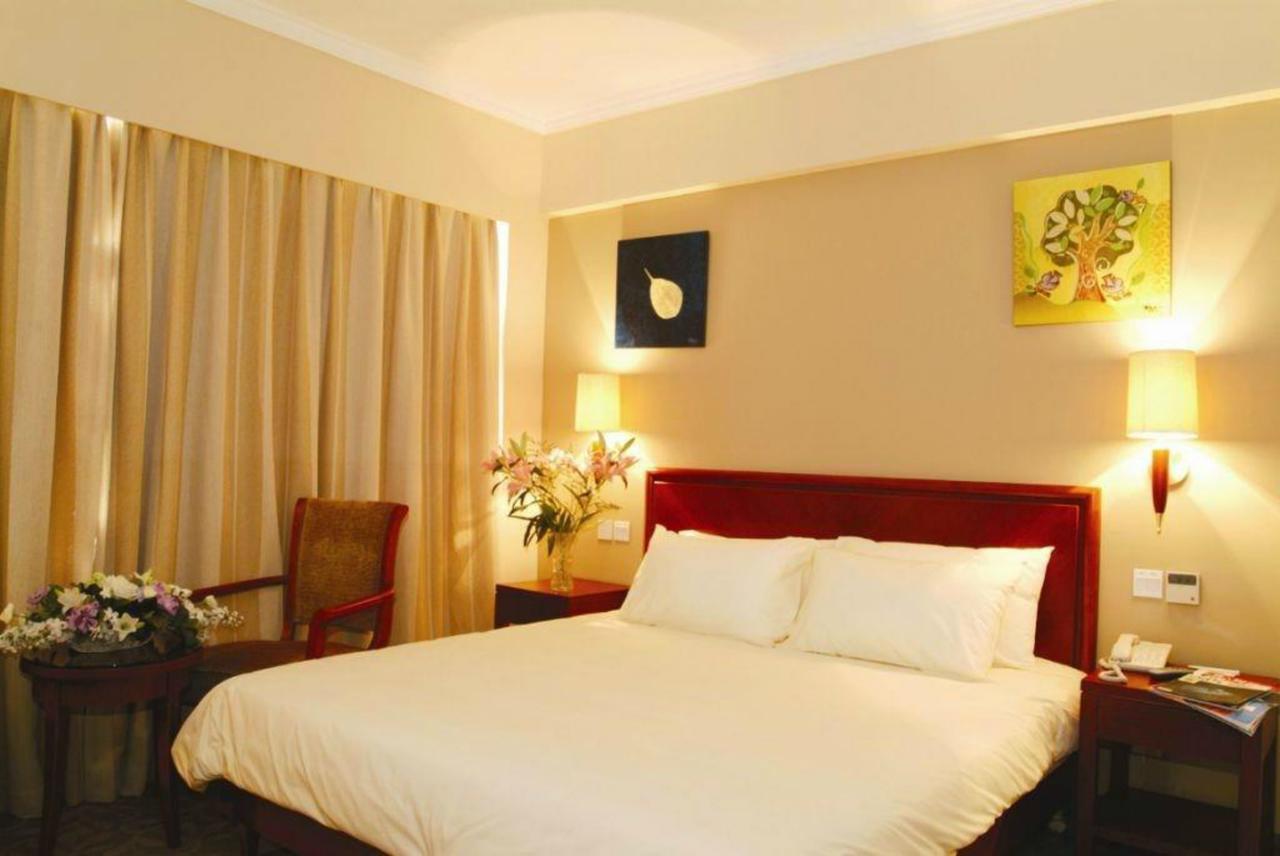 Greentree Inn Hebei Qinhuangdao Peace Avenue Express Hotel Exterior foto