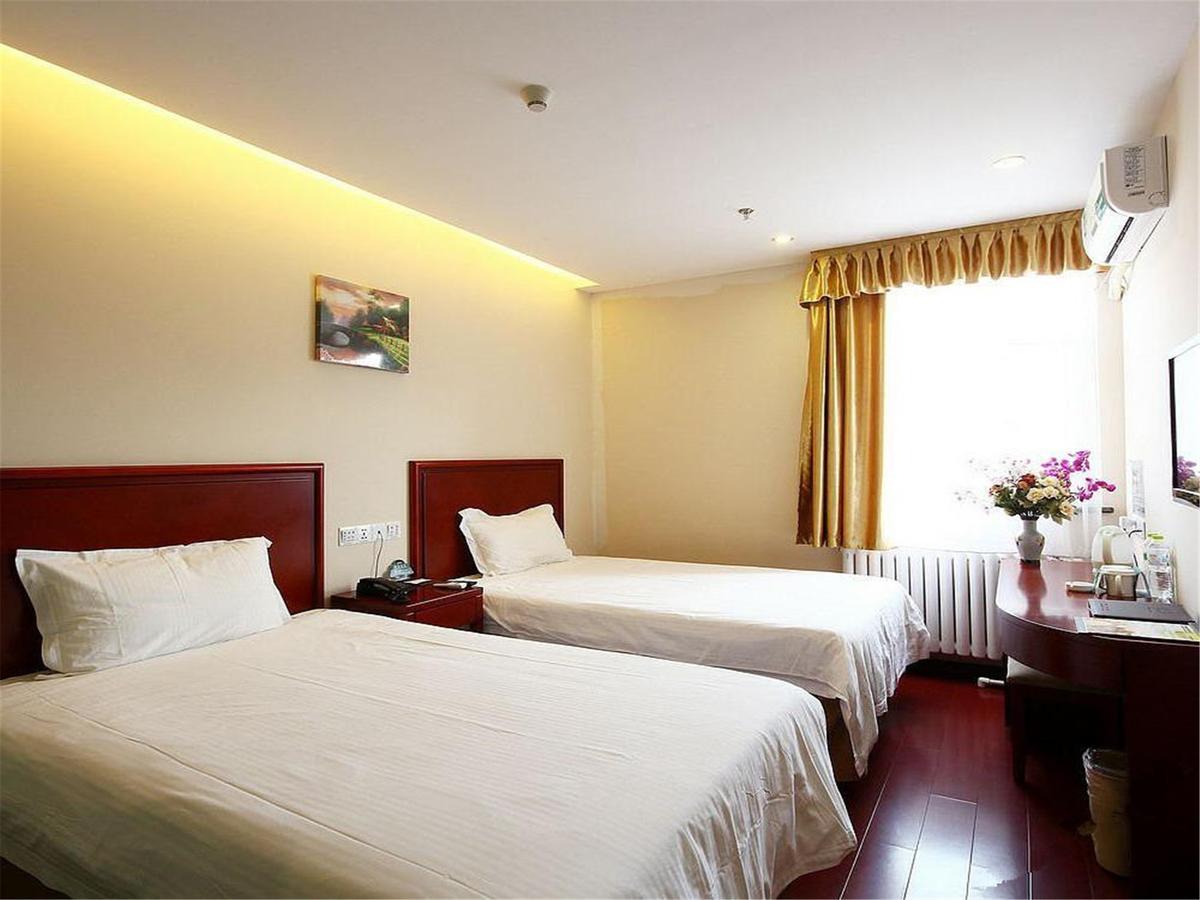 Greentree Inn Hebei Qinhuangdao Peace Avenue Express Hotel Exterior foto