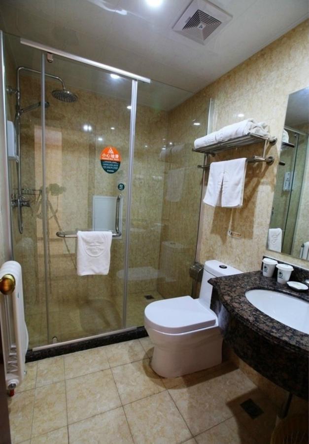 Greentree Inn Hebei Qinhuangdao Peace Avenue Express Hotel Exterior foto