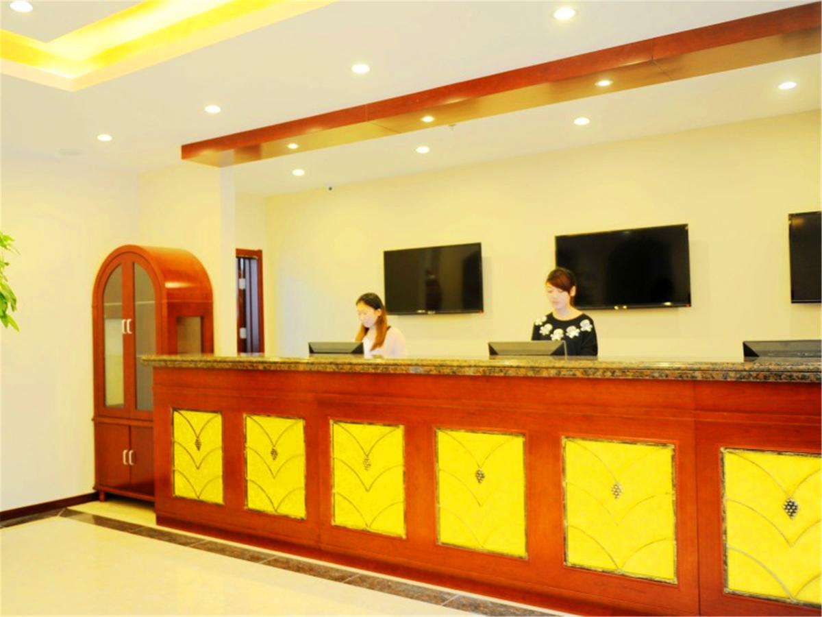 Greentree Inn Hebei Qinhuangdao Peace Avenue Express Hotel Exterior foto